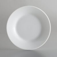 10 Strawberry Street Catering Pack CATCOM-RD-5 Bright White 6" Round Porcelain Plate - 12/Case