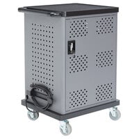 Oklahoma Sound DCC Black and Charcoal Duet Charging Cart
