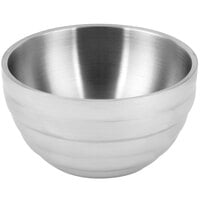 Vollrath 46590 Double Wall Round Beehive 1.7 Qt. Serving Bowl