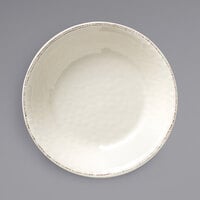 World Tableware FH-590MEL Farmhouse 130 oz. Ivory (American White) Organic Melamine Serving Bowl - 6/Case