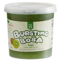 Bossen 7.26 lb. Pure25 Kiwi Bursting Boba - 4/Case