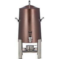 Bon Chef 45105-LEATHER Powerline 5 Gallon Leather Stainless Steel Coffee Chafer Urn