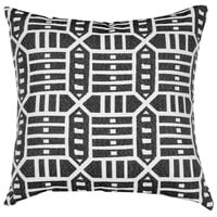 Astella TP18-FA54 Pacifica Roland Charcoal Accent Throw Pillow