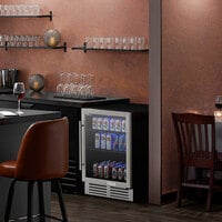 AvaValley BRC-84-SZ Full Glass Door Beverage Cooler