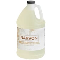 Narvon 1 Gallon Light Vanilla Syrup - 4/Case