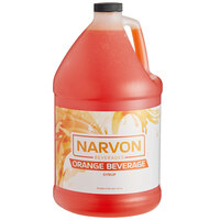 Narvon 1 Gallon Orange Beverage / Soda 5:1 Concentrate - 4/Case