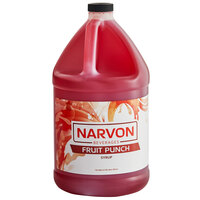 Narvon 1 Gallon Fruit Punch Beverage 5:1 Concentrate