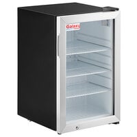 Galaxy CRG-3 Black Countertop Display Refrigerated Merchandiser - 2.5 cu ft.