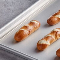 J & J Snack Foods Bavarian Bakery 1.2 oz. Mini Bavarian Soft Pretzel Sticks - 100/Case