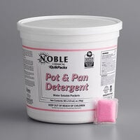 Noble Chemical QuikPacks 0.5 oz. Pot & Pan Detergent Packs 90 Count Tub - 2/Case