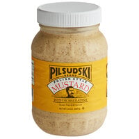 Pilsudski 24 oz. Polish Style Horseradish Mustard - 12/Case
