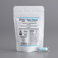 Noble Chemical QuikPacks 1.5 Gram Concentrated Glass Cleaner Packets - 24/Bag