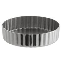 Vollrath 59796 Mini 3 1/8" x 3/4" Stainless Steel Round Tart Serving Pan