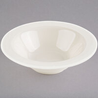 Homer Laughlin by Steelite International HL6131000 8 oz. Ivory (American White) China Grapefruit Bowl / Dish - 36/Case