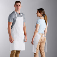 thumbnail image 2 of Endurance White Polycotton Bib And Brace Overalls – Unisex Workwear – 80% Polyester 20% Cotton 2 of 2