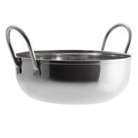 Vollrath 59745 20 oz. Deep Stainless Steel Balti Dish - 5 1/4 inch x 2 inch