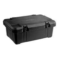 CaterGator Black Top Loading Insulated Food Pan Carrier - 6" Deep Full-Size Pan Max Capacity