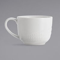 Syracuse China 968001016 Zipline 9 oz. Royal Rideau White Porcelain Tea Cup - 36/Case