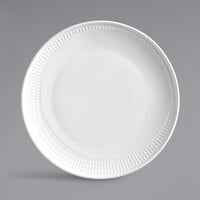 Libbey 968001519 Zipline 10 5/8" Royal Rideau White Porcelain Coupe Plate - 12/Case
