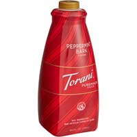 Torani 64 fl. oz. Puremade Peppermint Bark Flavoring Sauce