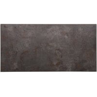 BFM Seating RC3060 Relic Rustic Copper 30 inch x 60 inch Rectangular Melamine Table Top with Matching Edge