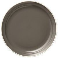 World Tableware ENG-3-O Englewood 10 1/2" Matte Olive Porcelain Plate - 12/Case
