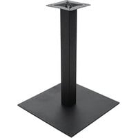 BFM Seating Uptown Sand Black Standard Height 20" Square Table Base