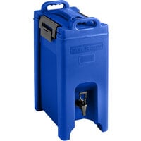 CaterGator 5 Gallon Blue Insulated Beverage Dispenser