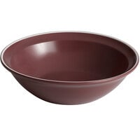 World Tableware ENG-19-M Englewood 24 oz. Matte Mulberry Porcelain Salad Bowl - 36/Case