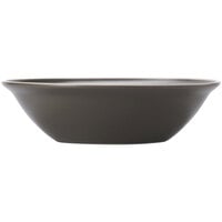 World Tableware ENG-19-O Englewood 24 oz. Matte Olive Porcelain Salad Bowl - 36/Case