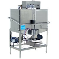 CMA Dishmachines CB-2R Double Rack Low Temperature, Right Door Configuration, Chemical Sanitizing Corner Dishwasher - 115V