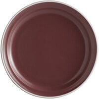 World Tableware ENG-1-M Englewood 6 1/2" Matte Mulberry Porcelain Plate - 36/Case