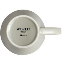 World Tableware ENG-12-C Englewood 10.75 oz. Matte Mint Cream Porcelain Mug - 36/Case
