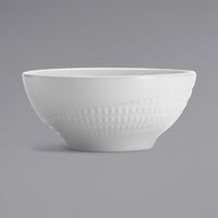 Libbey 968001010 Zipline 22 oz. Royal Rideau White Porcelain Soup and Cereal Bowl - 36/Case