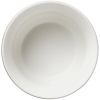 World Tableware ENG-18-O Englewood 12.5 oz. Matte Olive Porcelain Soup Bowl - 36/Case
