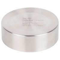 Cal-Mil 1851-4BASE Stainless Steel Replacement 16 oz. Mixology Jar Base