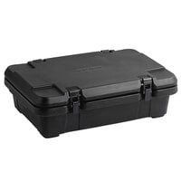 CaterGator Black Top Loading Insulated Food Pan Carrier - 4 inch Deep Full-Size Pan Max Capacity