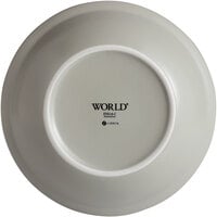 World Tableware ENG-6-C Englewood 30 oz. Matte Mint Cream Porcelain Serving Bowl - 12/Case