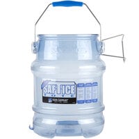 San Jamar SI6100 Shorty Saf-T-Ice 5 Gallon Ice Tote