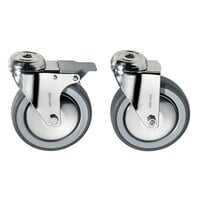 Axis 125-R15 Combi Oven Casters   - 4/Set