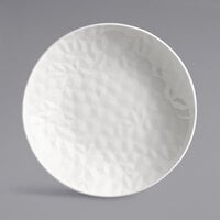 Reserve by Libbey 988001774 Status 8" Royal Rideau White Porcelain Deep Coupe Plate - 24/Case