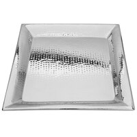 Walco VMT22 Ironstone 22 inch Stainless Steel Square Serving Tray