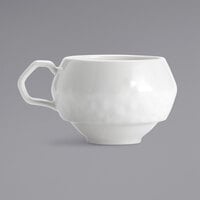 Syracuse China 988001531 Status 10 oz. Royal Rideau White Porcelain Stackable Tea Cup - 36/Case
