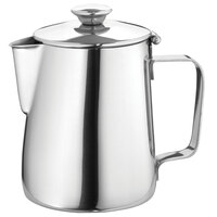 Walco 9-212 Saturn 12 oz. Stainless Steel Covered Beverage Server - 10/Case
