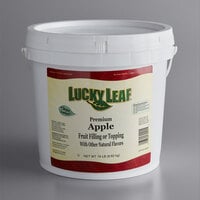 Lucky Leaf Premium Apple Fruit Filling & Topping - 19 lb. Pail