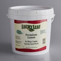 Lucky Leaf Premium Lemon Fruit Filling & Topping - 19 lb. Pail