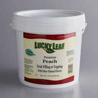 Lucky Leaf Premium Peach Fruit Filling & Topping - 19 lb. Pail