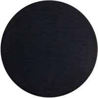 Libbey BTM-6127 Sonoran 13" Black Round Mat - 12/Case