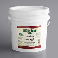 Lucky Leaf Premium Diced Apple Fruit Filling & Topping - 38 lb. Pail