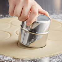 3 inch Round Stainless Steel Cookie / Biscuit Cutter